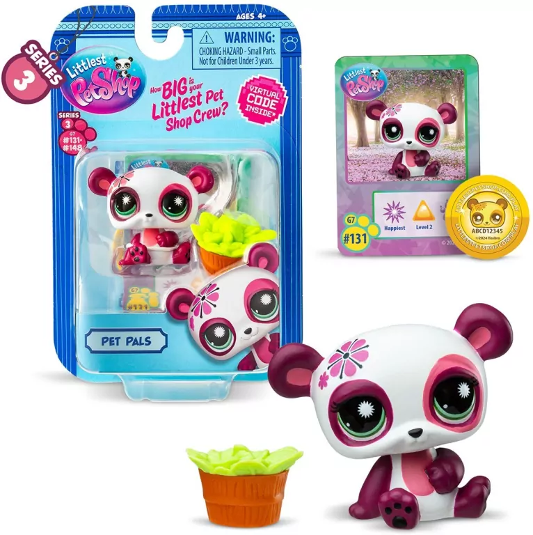 Littlest Pet Shop Figurka z akcesorium seria 3 mix - tantis.pl