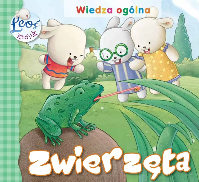 Zwierzęta. Królik Leoś - tantis.pl