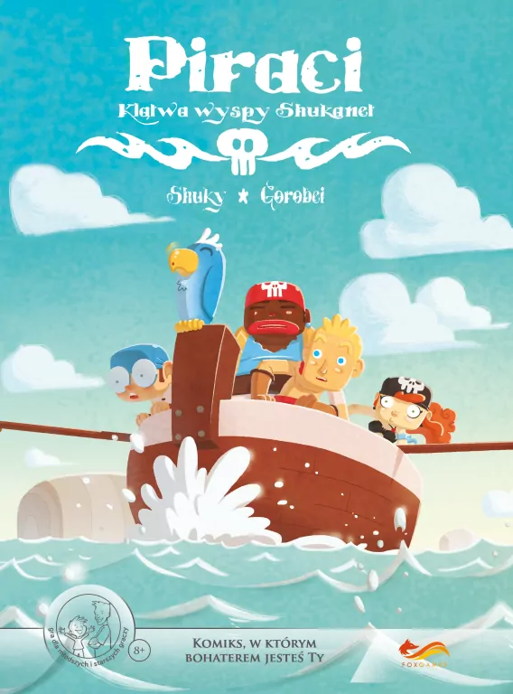 Piraci. Klątwa wyspy Shukanet. Komiks paragrafowy - tantis.pl