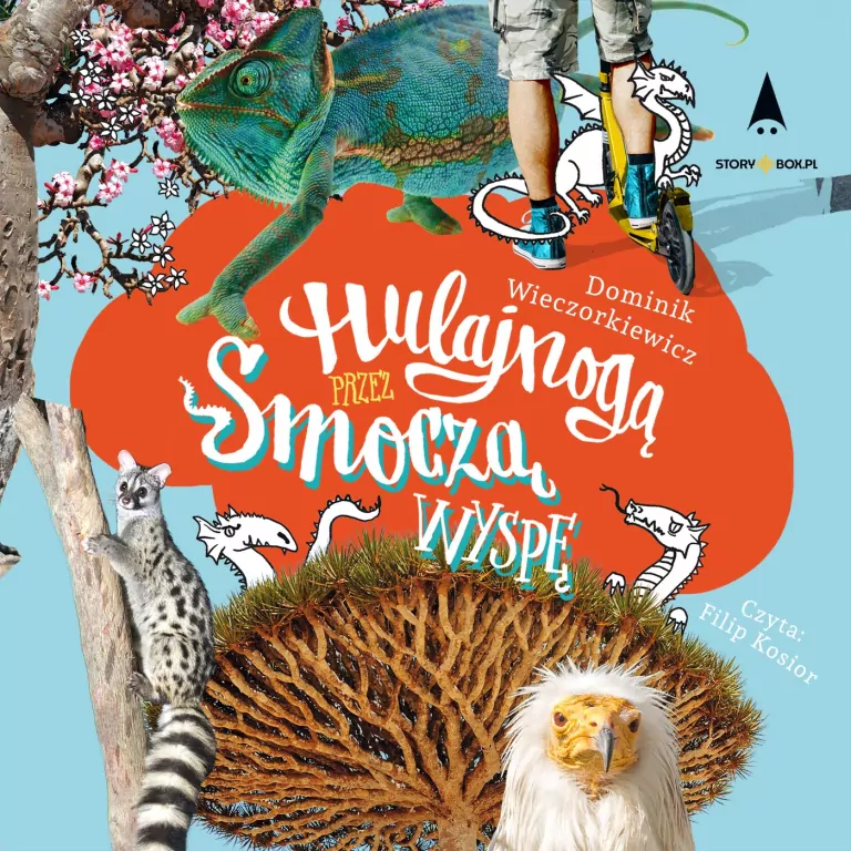 Hulajnogą przez Smoczą Wyspę audiobook - tantis.pl