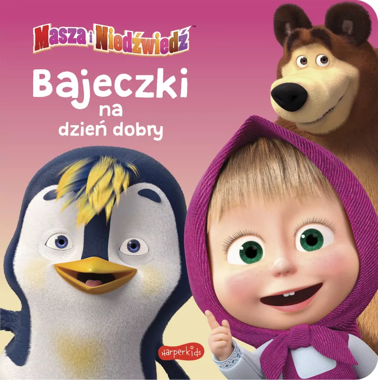 Masza i Niedźwiedź. Bajeczki na dzień dobry - tantis.pl