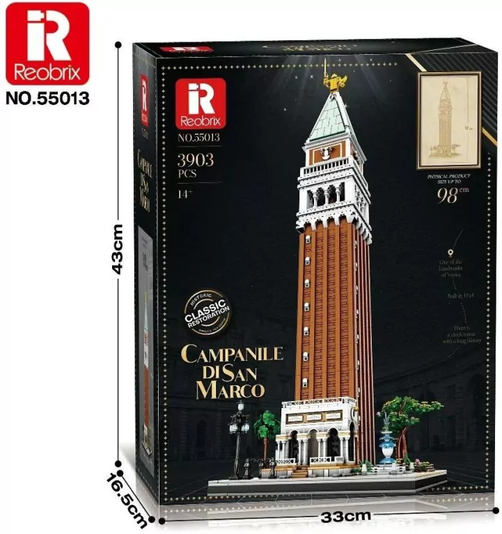 Klocki St. Marks Campanile 3903el - tantis.pl