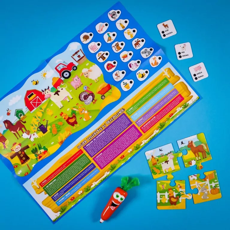 Lisciani. Carotina 10 gier - tantis.pl