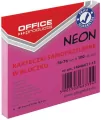 Karteczki samoprzylepne 76x76mm 100K neon, różowe - tantis.pl