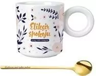Kubek z łyżeczką Eliksir spokoju - tantis.pl