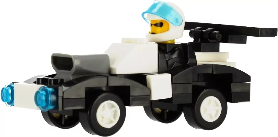 Klocki konstrukcyjne Alleblox Speed 61-66 elementów, mix - tantis.pl