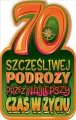 Kartka okolicznościowa Urodziny 70 - tantis.pl