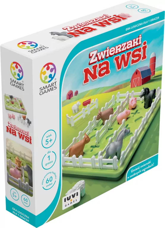 Zwierzaki na Wsi. Smart Games - tantis.pl
