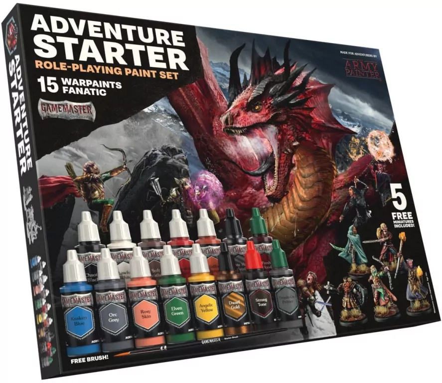 GameMaster: Adventure Starter Role-Playing Paint Set - tantis.pl