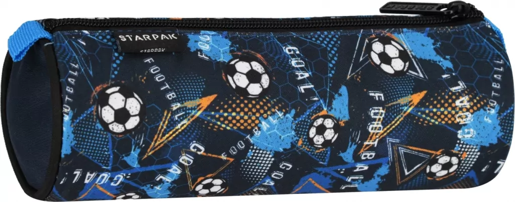 Piórnik tuba 1ZAM FOOTBALL BLUE STK-16 PB12/48 - tantis.pl