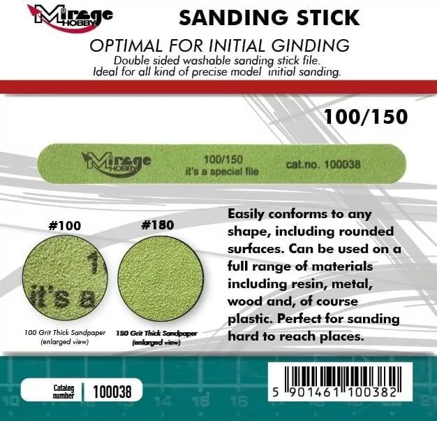 Pilnik ścierny Sanding Stick Double Grid - tantis.pl