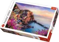 Puzzle 1500. Widok na miasteczko Manarola. TREFL 26137 - tantis.pl