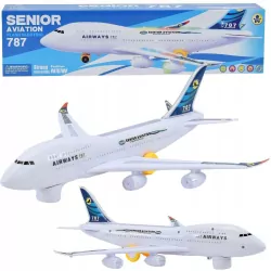 Samolot ze światłem i dźwiękiem