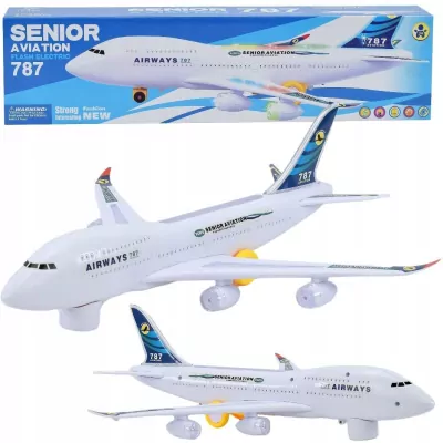 Samolot ze światłem i dźwiękiem