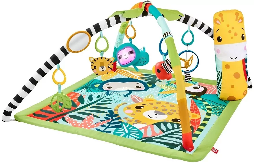 Fisher Price. Mata edukacyjna 3w1. Las tropikalny - tantis.pl