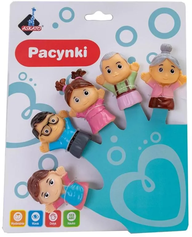 Pacynki na palce rodzinka - tantis.pl