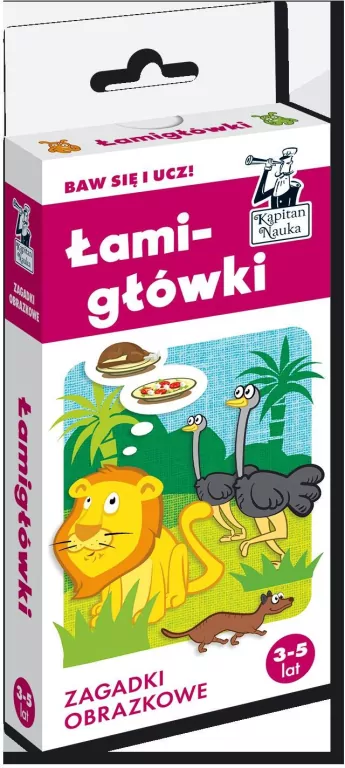 Łamigłówki. Zagadki obrazkowe - tantis.pl