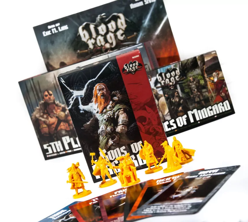 Blood Rage: Bogowie Asgardu Rozszerzenie - tantis.pl