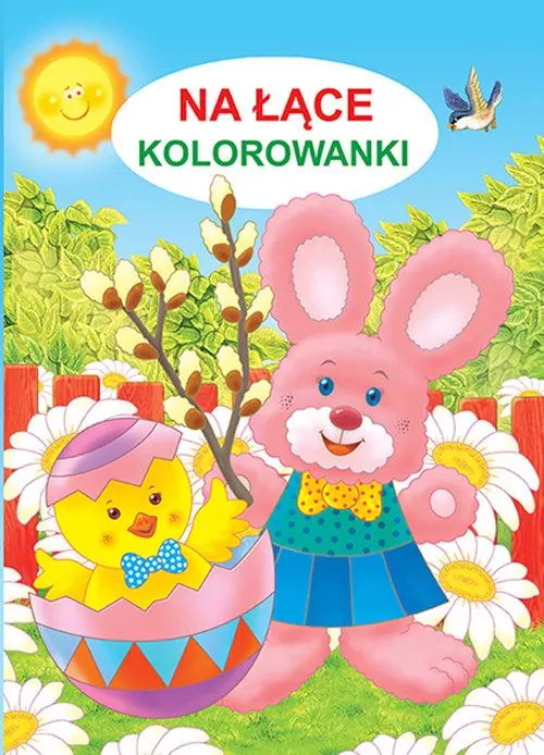Na łące. Kolorowanki. - tantis.pl