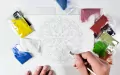 Piaskowe Malowanki Mandala 1 Sand Art - tantis.pl