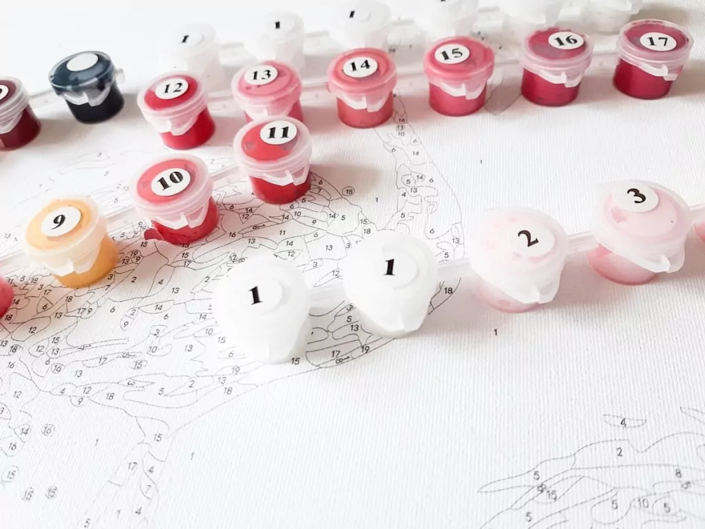 Obraz Paint it! Malowanie po numerach. Sklep z antykami - tantis.pl