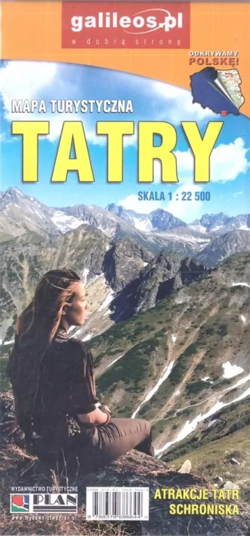 Tatry. Mapa turystyczna 1:22 500 - tantis.pl