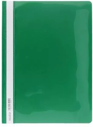 Skoroszyt A4 twardy PCV zielony (20szt) - tantis.pl