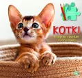 Książeczka z puzzlami i kolorowankami. Kotki - tantis.pl
