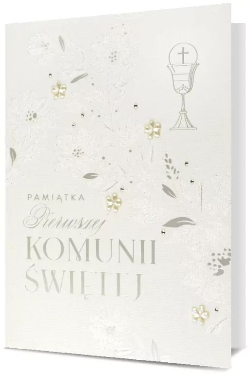 Karnet B6. Pamiątka Pierwszej Komunii Świętej - tantis.pl