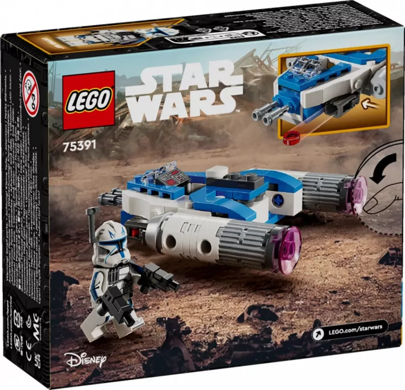 LEGO® Star Wars. Mikromyśliwiec Y-Wing Kapitana Rexa 75391 - tantis.pl