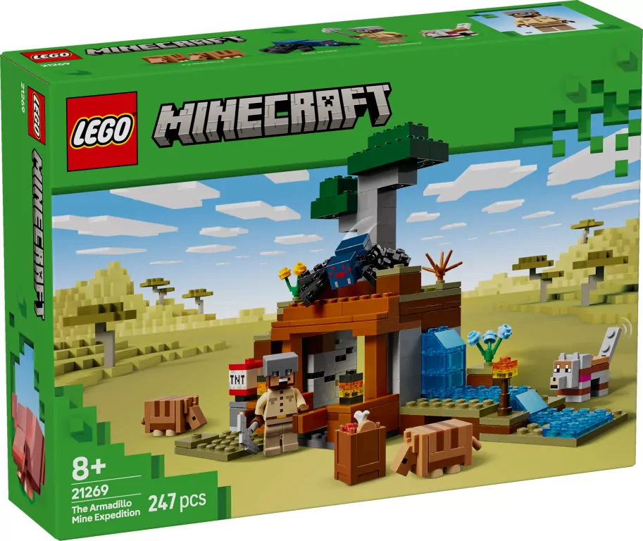 LEGO® Wyprawa do pancernikowej kopalni 21269 - tantis.pl