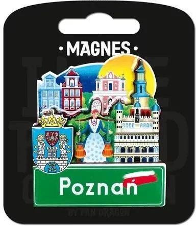 Magnes I love Poland Poznań ILP-MAG-C-POZ-35 - tantis.pl