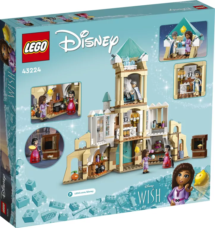 LEGO® Disney. Zamek króla Magnifico 43224 - tantis.pl