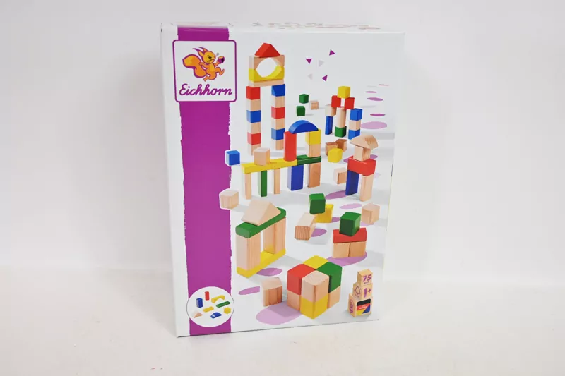 Klocki drewniane 75el - tantis.pl