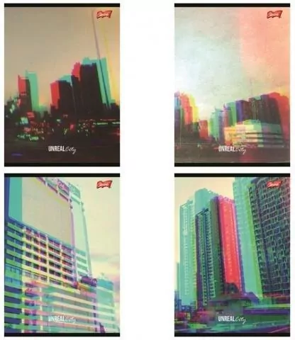 Zeszyt A5/60K linia Unreal City (10szt) - tantis.pl