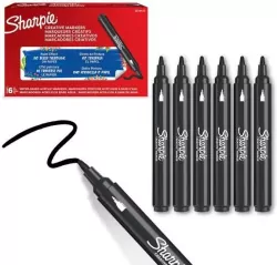 Markery akrylowe czarne