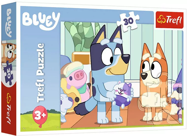 Puzzle 30 Z Bluey zawsze jest wesołoTREFL - tantis.pl