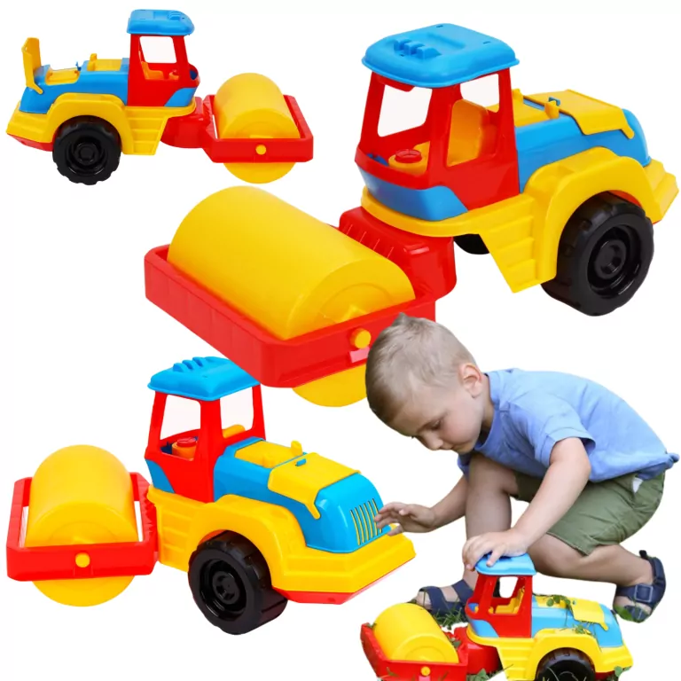 Ciągnik z walcem - tantis.pl