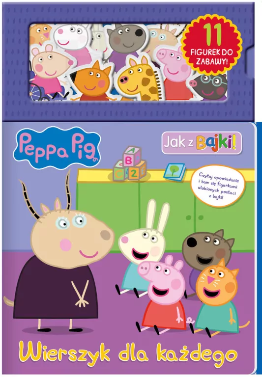 Peppa Pig. Wierszyk dla każdego Jak z bajki! cz. 1 - tantis.pl