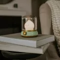 Lampka nocna LED płomyczek zielony - tantis.pl