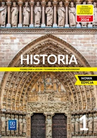 Historia 1. Podręcznik. Liceum i technikum. Zakres rozszerzony - tantis.pl