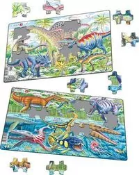 Dzika przyroda w czasach dinozaurów. Larsen - tantis.pl