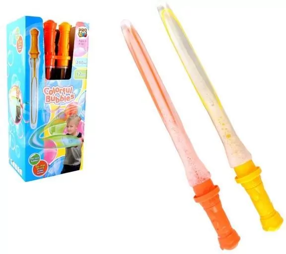 Bańki mydlane Miecz duży mix - tantis.pl