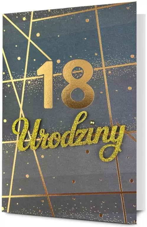 Karnet Urodziny Osiemnastka - tantis.pl