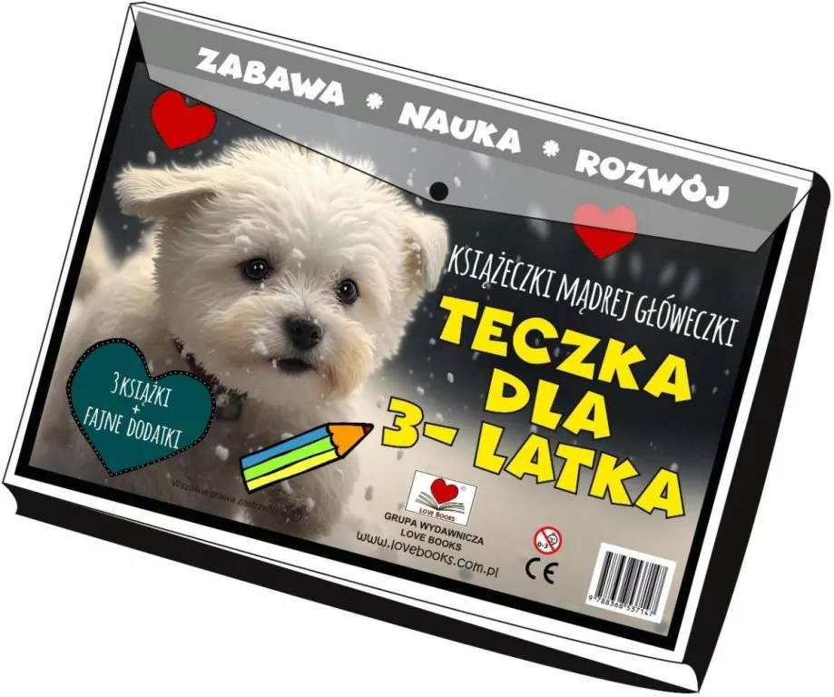 Teczka dla 3 latka. Książeczki mądrej główeczki - tantis.pl