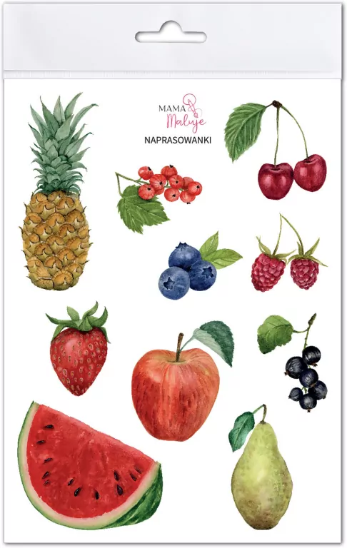 Naprasowanki Owoce - tantis.pl