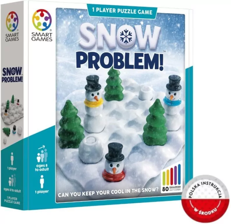 Smart Games Snow Problem (ENG) IUVI Games - tantis.pl