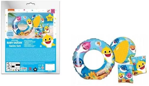 Super zestaw do kąpieli. Baby Shark - tantis.pl