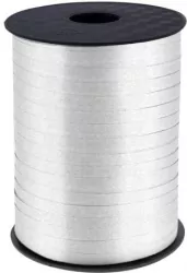 Tasiemka pastelowa srebrna 458m
