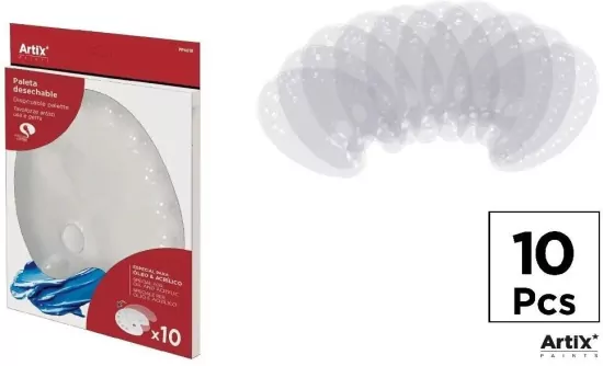 Paleta malarska jednorazowa